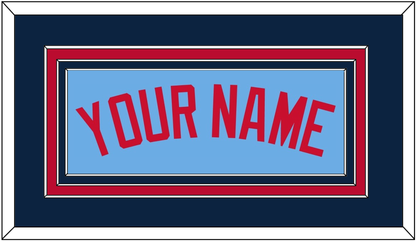 Minnesota Name - Alternate Light Blue - Premier Tier 2