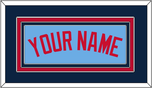 Minnesota Name - Alternate Light Blue - Premier Tier 2