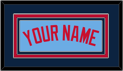 Minnesota Name - Alternate Light Blue - Premier Tier 2