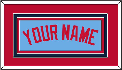 Minnesota Name - Alternate Light Blue - Premier Tier 3