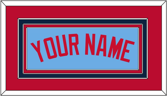 Minnesota Name - Alternate Light Blue - Premier Tier 3