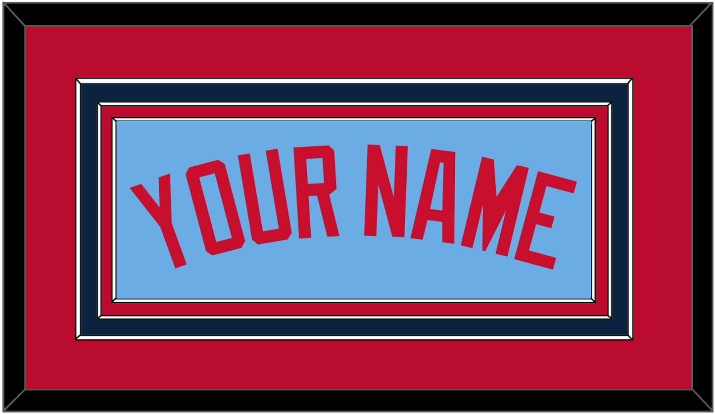 Minnesota Name - Alternate Light Blue - Premier Tier 3