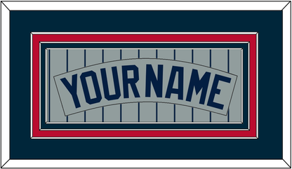 Minnesota Nameplate - Road Gray Pinstripes (1987-2009) - Premier Tier 2