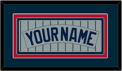 Minnesota Nameplate - Road Gray Pinstripes (1987-2009) - Premier Tier 2