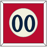 Minnesota Number - Alternate Home Cream - Single Mat 1