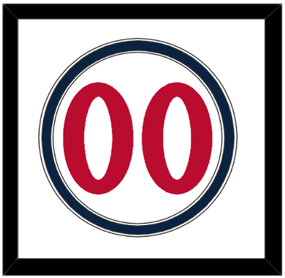Minnesota Number - Home White - Signature Tier 1