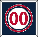 Minnesota Number - Home White - Triple Mat 2