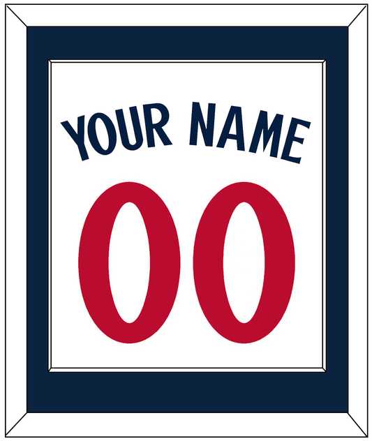 Minnesota Name & Number - Home White - Essential Tier 1