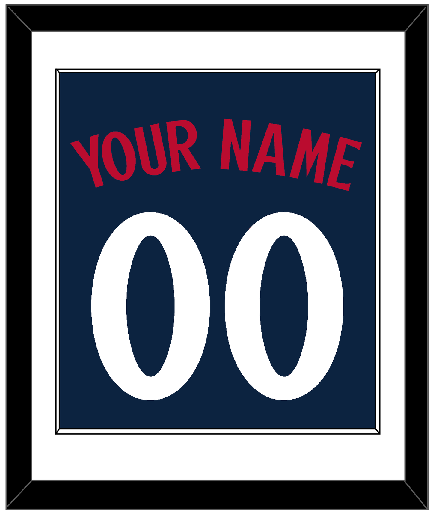 Minnesota Name & Number - Alternate Road Navy - Essential Tier 1