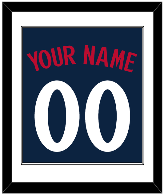 Minnesota Name & Number - Alternate Road Navy - Essential Tier 1