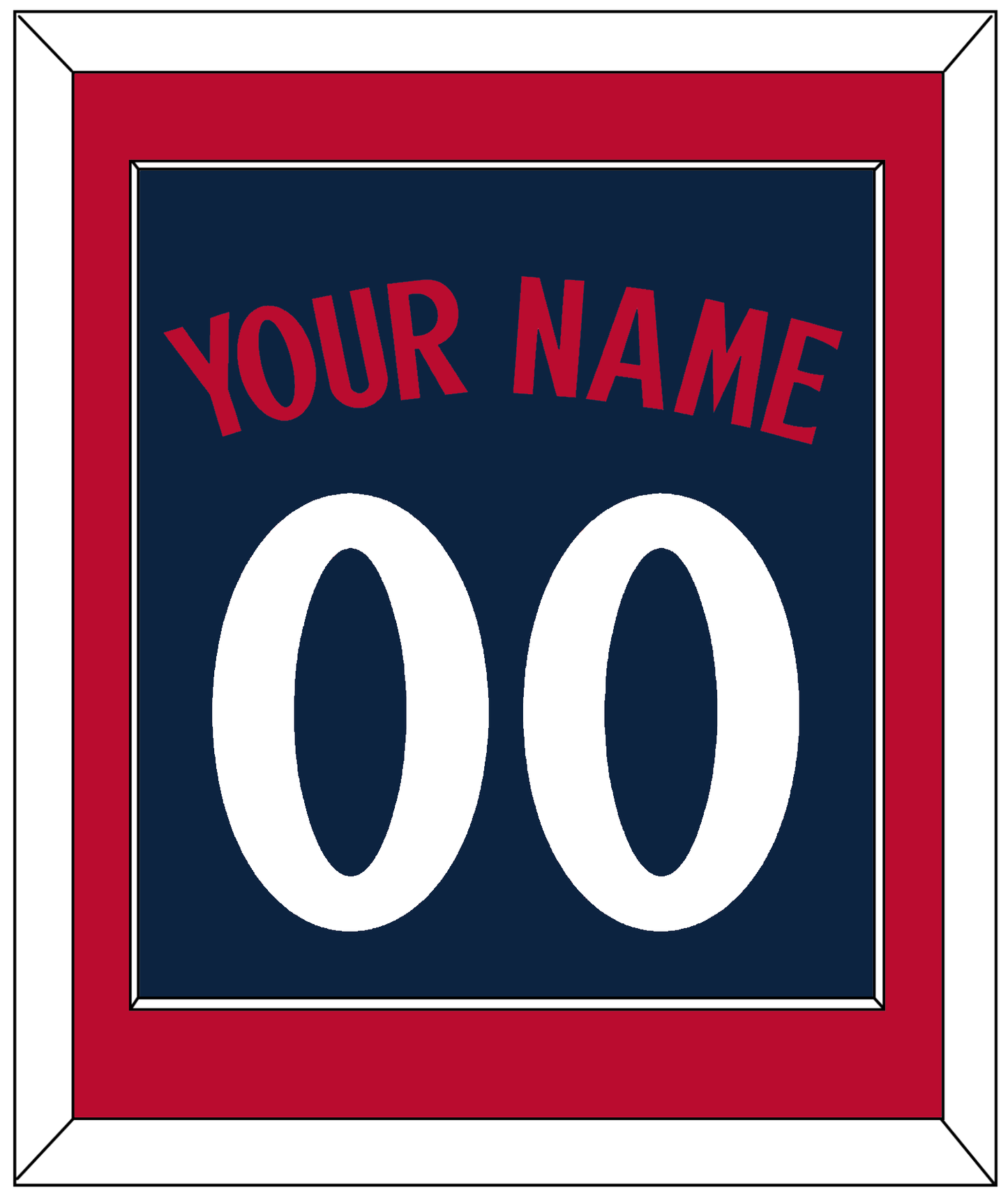 Minnesota Name & Number - Alternate Road Navy - Essential Tier 2
