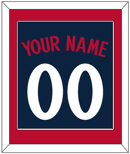 Minnesota Name & Number - Alternate Road Navy - Essential Tier 2