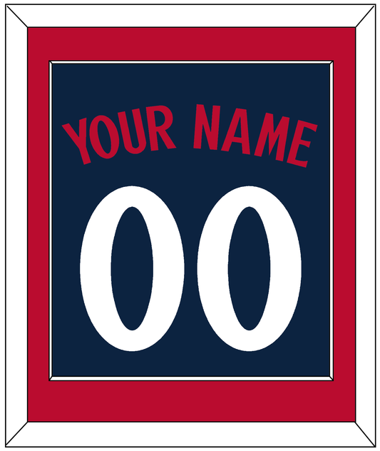 Minnesota Name & Number - Alternate Road Navy - Essential Tier 2