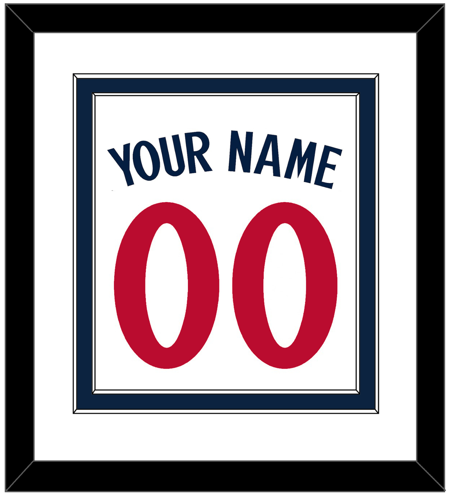 Minnesota Name & Number - Home White - Signature Tier 1