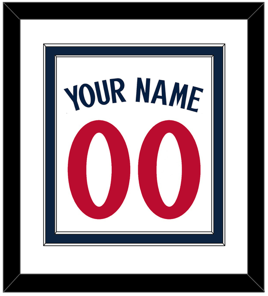 Minnesota Name & Number - Home White - Signature Tier 1