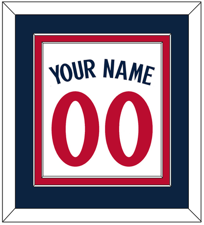 Minnesota Name & Number - Home White - Signature Tier 2