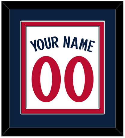Minnesota Name & Number - Home White - Signature Tier 2