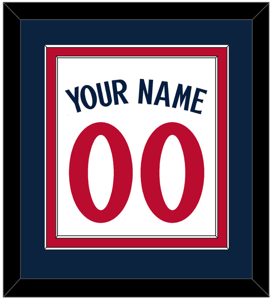 Minnesota Name & Number - Home White - Signature Tier 2