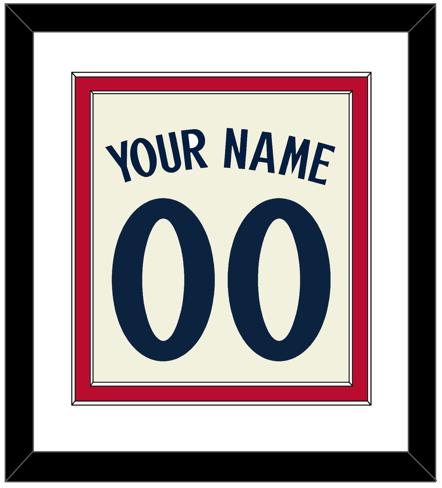 Minnesota Name & Number - Alternate Home Cream - Signature Tier 1