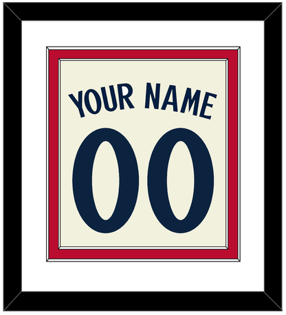 Minnesota Name & Number - Alternate Home Cream - Signature Tier 1