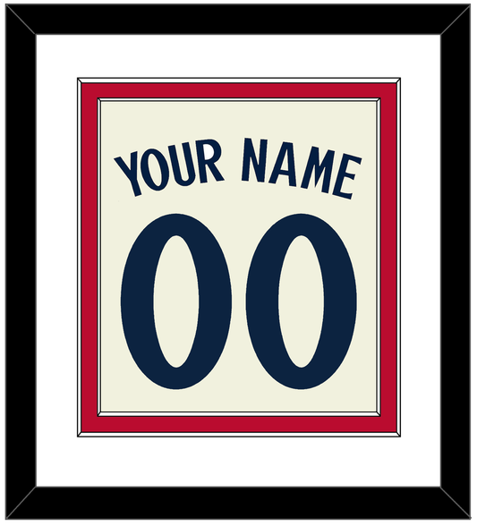 Minnesota Name & Number - Alternate Home Cream - Signature Tier 1