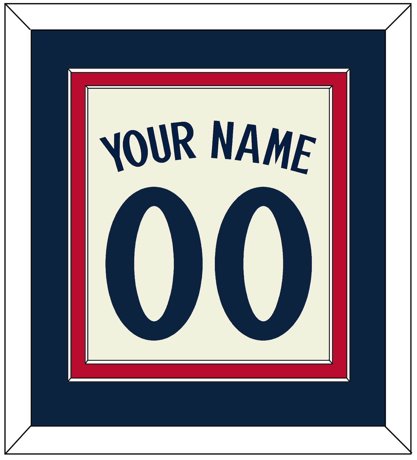 Minnesota Name & Number - Alternate Home Cream - Signature Tier 2