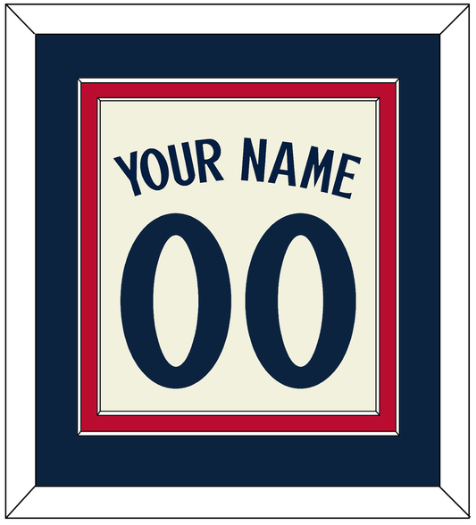 Minnesota Name & Number - Alternate Home Cream - Signature Tier 2