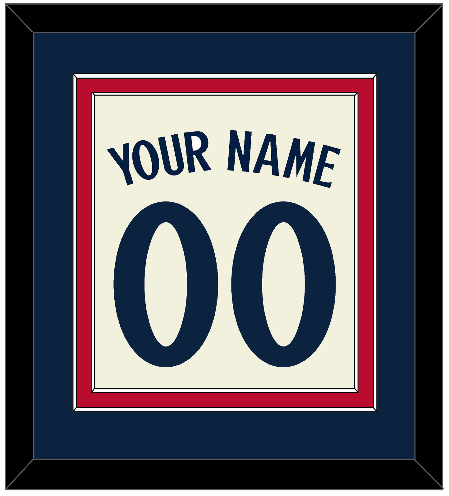 Minnesota Name & Number - Alternate Home Cream - Signature Tier 2