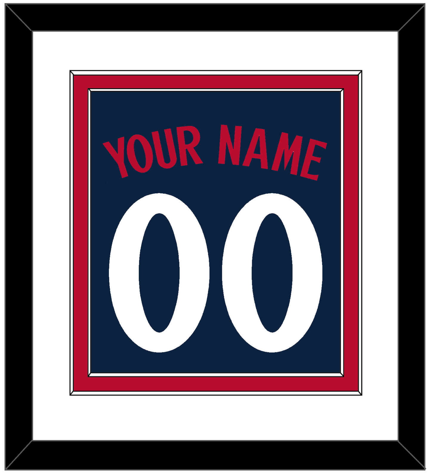 Minnesota Name & Number - Alternate Road Navy - Signature Tier 1