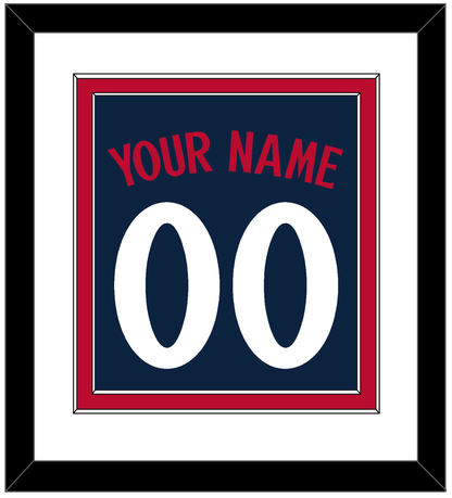 Minnesota Name & Number - Alternate Road Navy - Signature Tier 1
