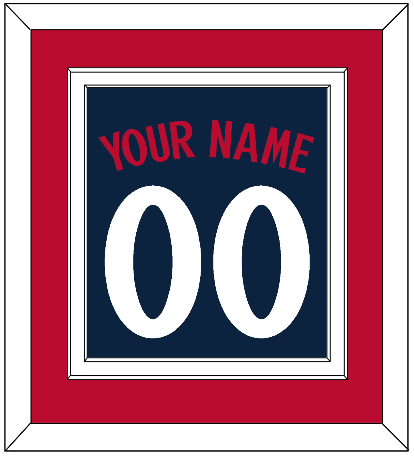 Minnesota Name & Number - Alternate Road Navy - Signature Tier 3