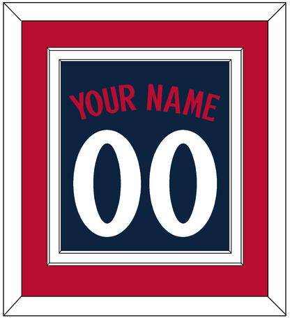 Minnesota Name & Number - Alternate Road Navy - Signature Tier 3