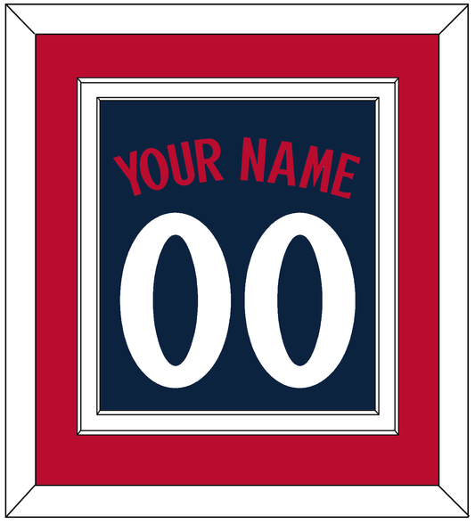 Minnesota Name & Number - Alternate Road Navy - Signature Tier 3