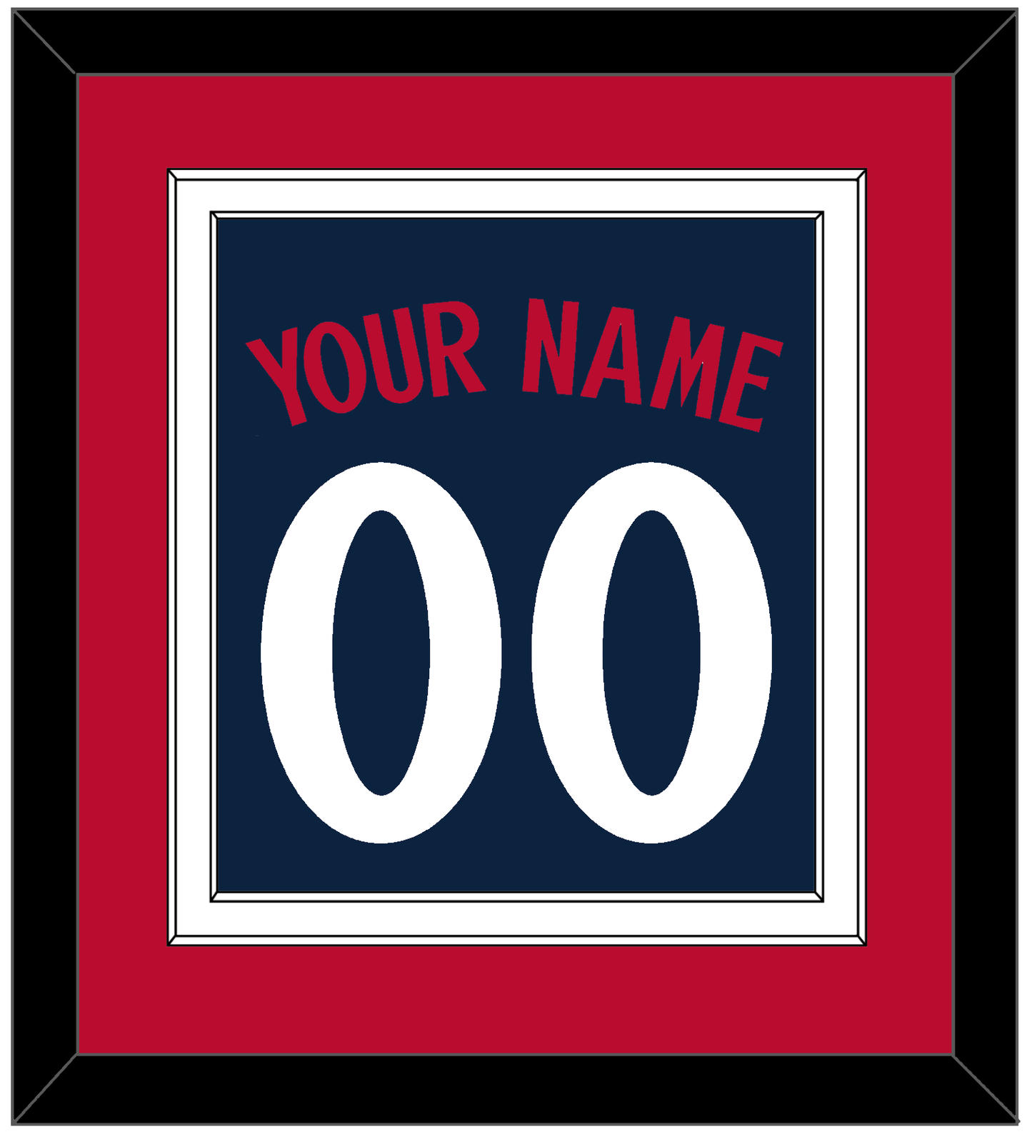 Minnesota Name & Number - Alternate Road Navy - Signature Tier 3