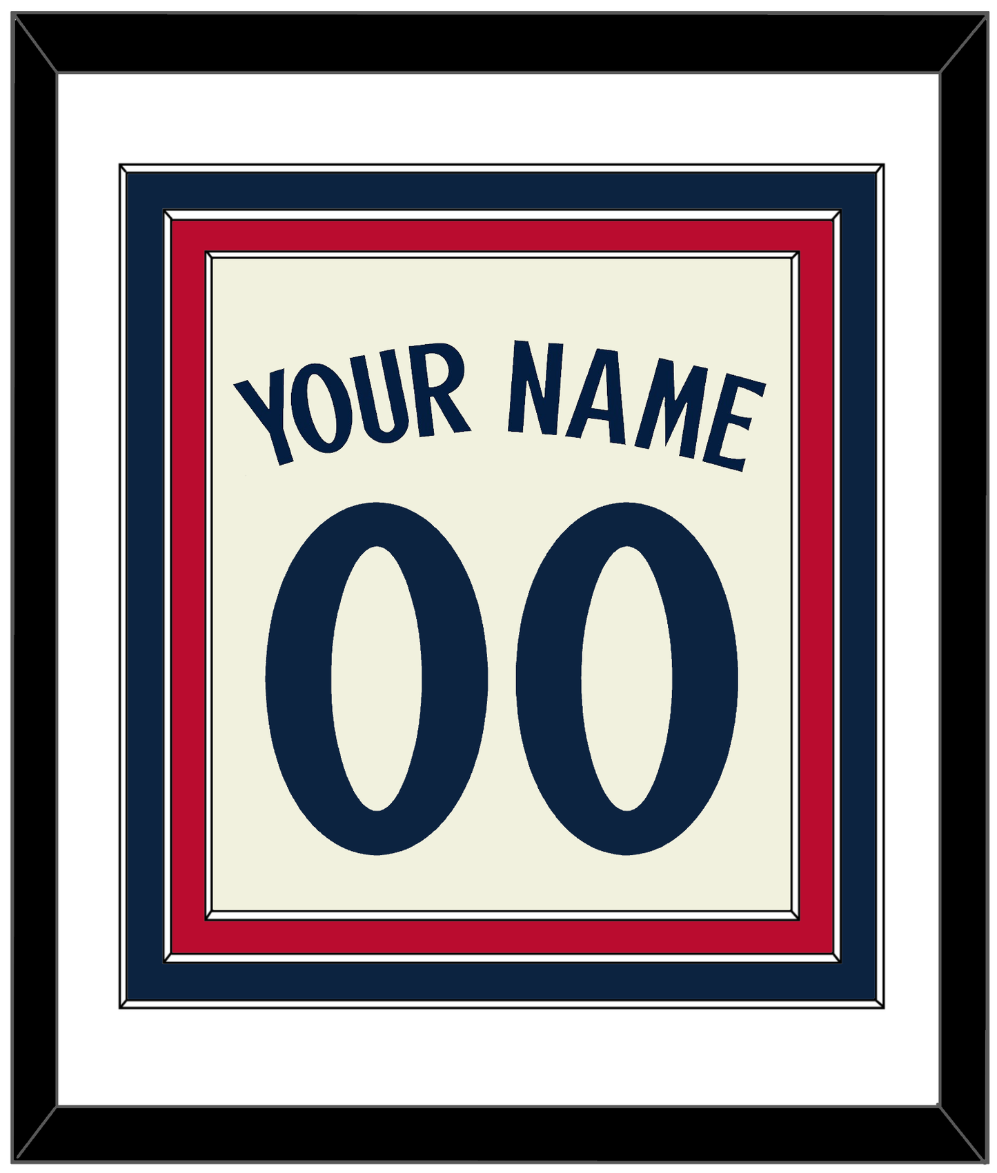 Minnesota Name & Number - Alternate Home Cream - Premier Tier 1