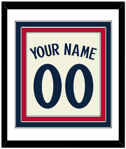 Minnesota Name & Number - Alternate Home Cream - Premier Tier 1