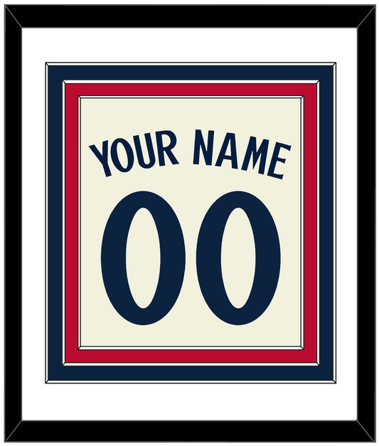 Minnesota Name & Number - Alternate Home Cream - Premier Tier 1