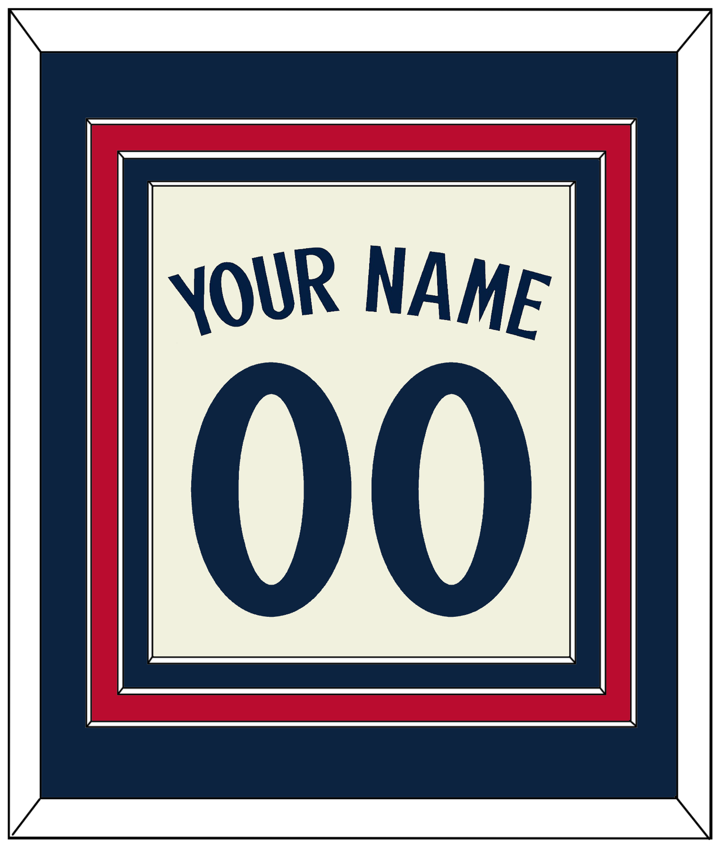 Minnesota Name & Number - Alternate Home Cream - Premier Tier 2