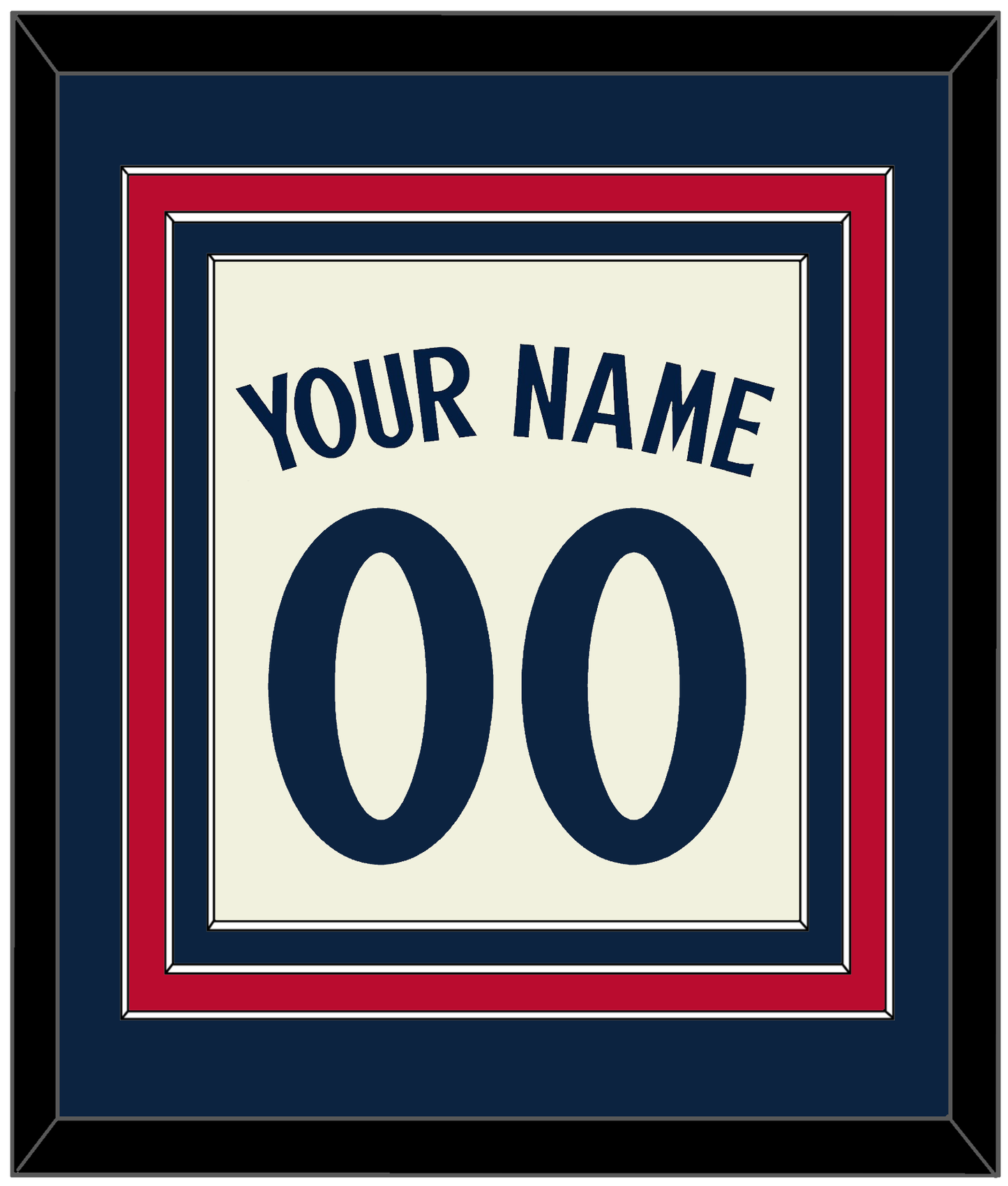 Minnesota Name & Number - Alternate Home Cream - Premier Tier 2