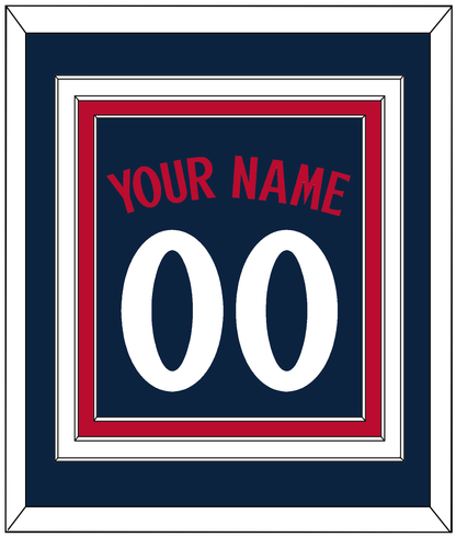Minnesota Name & Number - Alternate Road Navy - Premier Tier 2