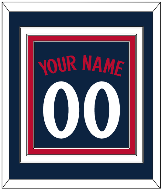 Minnesota Name & Number - Alternate Road Navy - Premier Tier 2