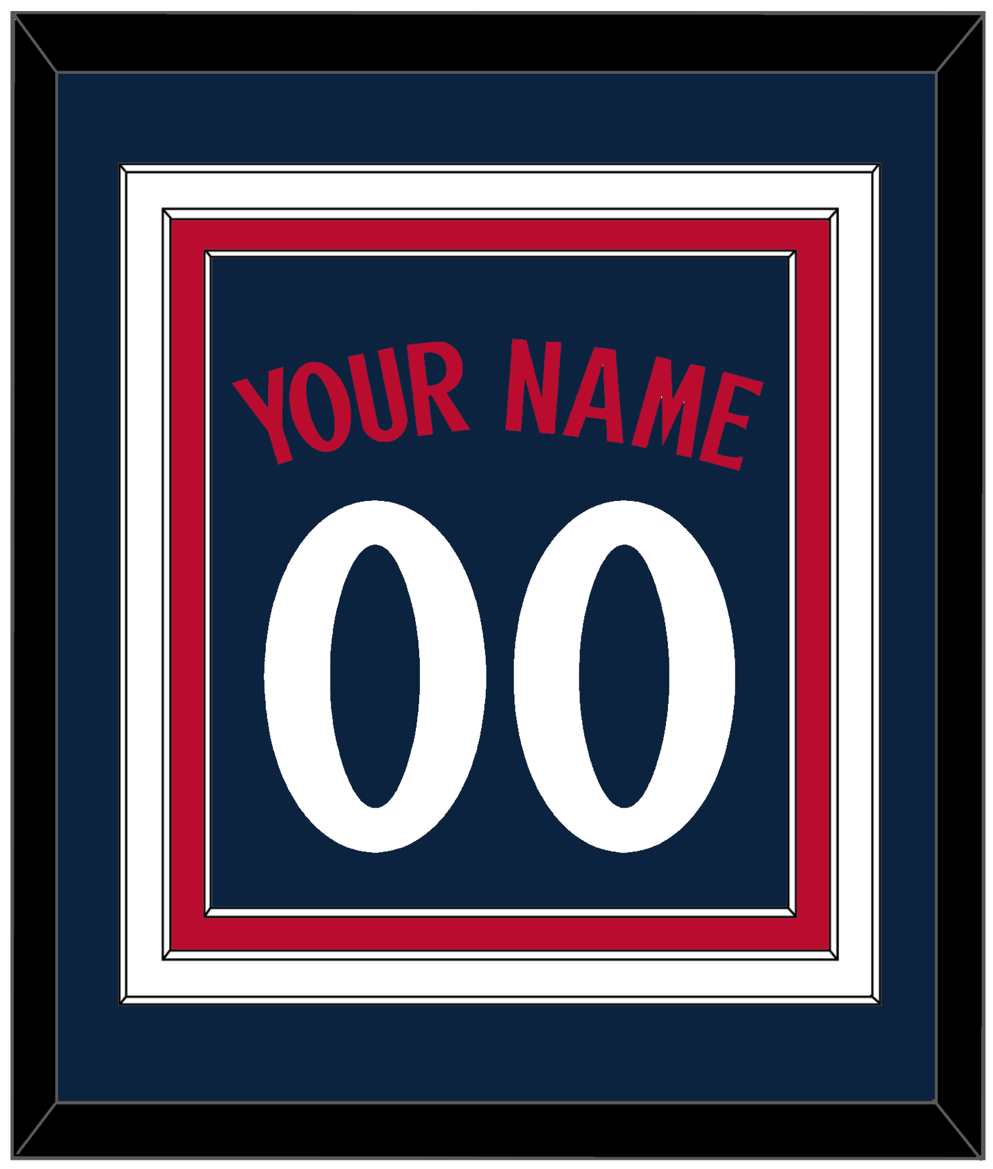 Minnesota Name & Number - Alternate Road Navy - Premier Tier 2