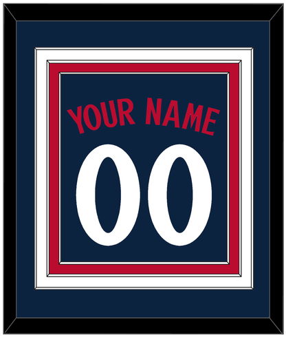 Minnesota Name & Number - Alternate Road Navy - Premier Tier 2