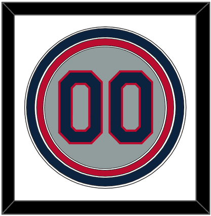 Minnesota Number - Road Gray (1970-1971) - Premier Tier 1