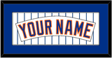 New York Nameplate - Home Pinstripes (1983-1986) - Single Mat 1