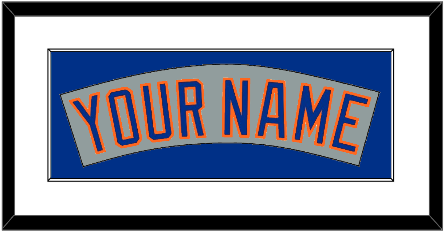 New York Nameplate - Road Gray (1982-1986) - Essential Tier 1