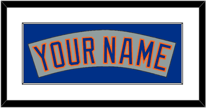 New York Nameplate - Road Gray (1982-1986) - Essential Tier 1