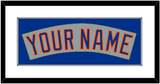 New York Nameplate - Road Gray (1982-1986) - Single Mat 1