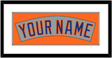 New York Nameplate - Road Gray (1982-1986) - Single Mat 2