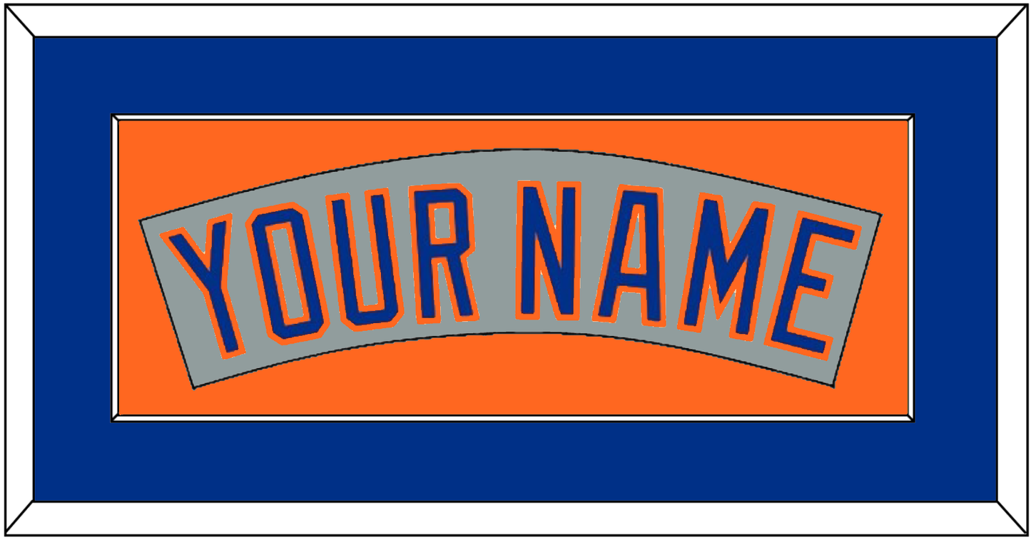 New York Nameplate - Road Gray (1982-1986) - Essential Tier 3